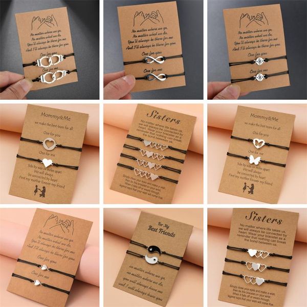 charm bracelets charmsmic 2pcs/set om handcuffs for women girls braided couple friendship adjustable rope jewelry, Golden;silver
charm bracelets charmsmic 2pcs/set om handcuffs for women girls braided couple friendship adjustable rope jewelry, Golden;silver