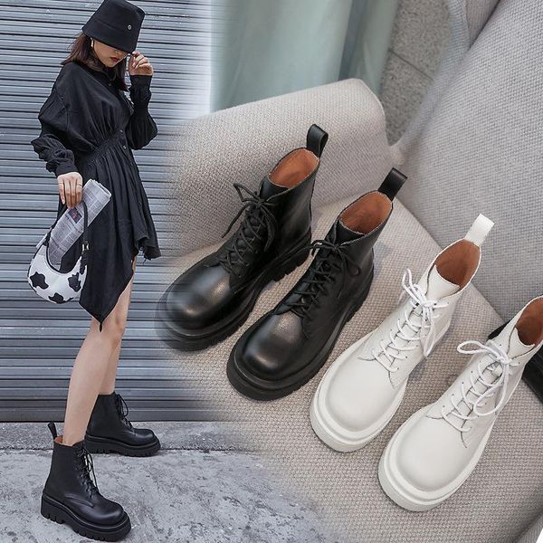 boots 2021 ins woman cowhide leather women winter warm lace up shoes short ankle thick bottom white, Black
boots 2021 ins woman cowhide leather women winter warm lace up shoes short ankle thick bottom white, Black
