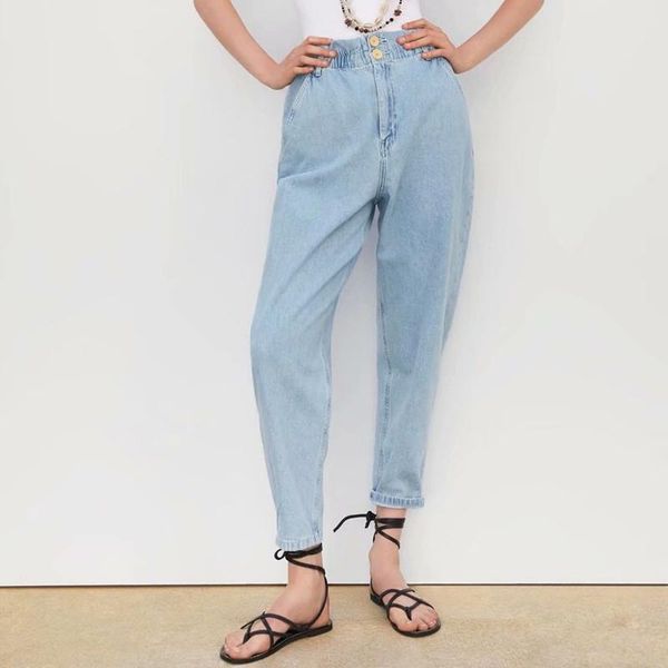 mom high waist blue stretch baggy jeans women ladies elastic korean loose quality vintage 2021 denim pants streetwear 0102 women's
mom high waist blue stretch baggy jeans women ladies elastic korean loose quality vintage 2021 denim pants streetwear 0102 women's