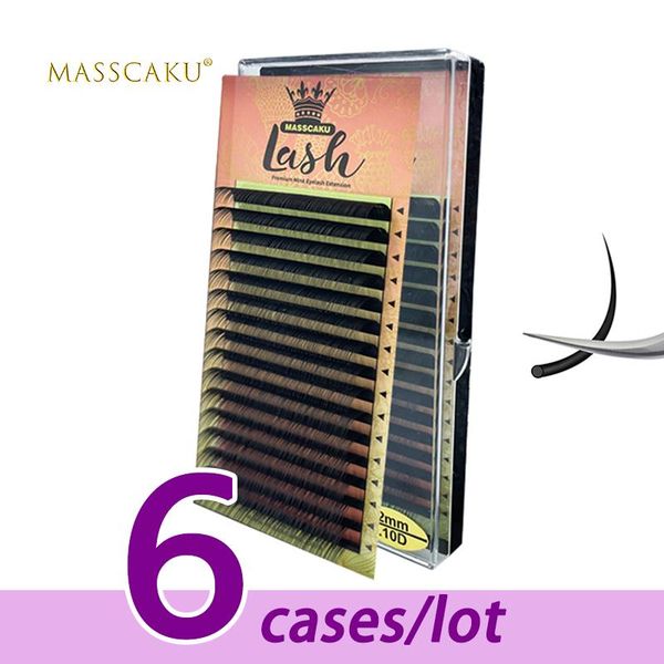 cases/lot masscaku matte soft individual eyelashes all size classic eyelash extension for professionals false
cases/lot masscaku matte soft individual eyelashes all size classic eyelash extension for professionals false