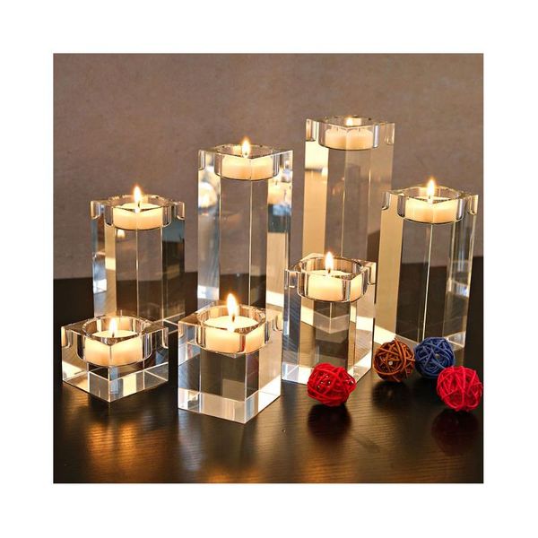 crystal glass candle holder birthday valentine's day gift wedding romantic candlelight dinner arrangement props holders
crystal glass candle holder birthday valentine's day gift wedding romantic candlelight dinner arrangement props holders