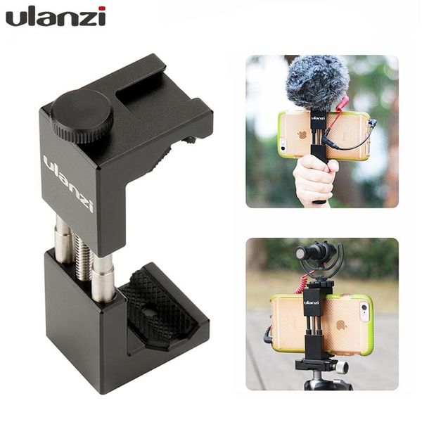 ulanzi st-02 mobile phone tripod mount w shoe compatible aputure al-m9/boya by-mm1 microphone for youtube vlog video maker cell mounts & hol
ulanzi st-02 mobile phone tripod mount w shoe compatible aputure al-m9/boya by-mm1 microphone for youtube vlog video maker cell mounts & hol