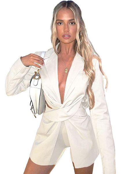 women's suits & blazers 2021 autumn fashion long-sleeved lapel hollow casual temperament small suit, White;black
women's suits & blazers 2021 autumn fashion long-sleeved lapel hollow casual temperament small suit, White;black