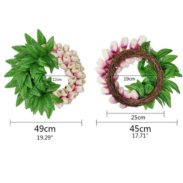 artificial tuli p spring flower wreath large decoration for wedding front door decorative flowers & wreaths
artificial tuli p spring flower wreath large decoration for wedding front door decorative flowers & wreaths