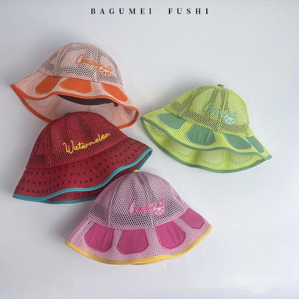 caps & hats korean style children's mesh fisherman hat cute men and women baby outing fruit shape breathable sunbath, Yellow
caps & hats korean style children's mesh fisherman hat cute men and women baby outing fruit shape breathable sunbath, Yellow