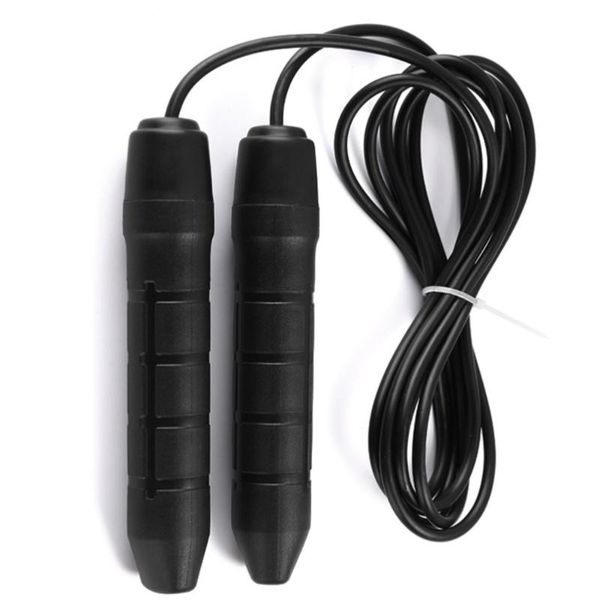 jump ropes fitness rope thicken bearing comfortable handle jumping workout for women/men exercise (black)
jump ropes fitness rope thicken bearing comfortable handle jumping workout for women/men exercise (black)
