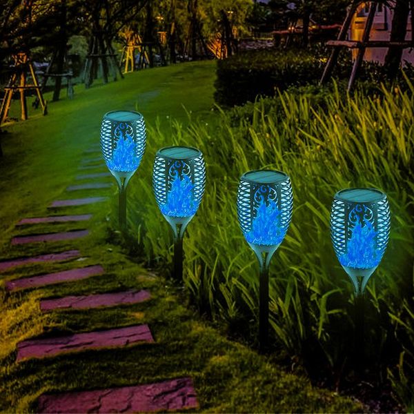 lawn lamps 33led solar flame torch light flashing blue 3 installation modes key switch garden decorative night lighting
lawn lamps 33led solar flame torch light flashing blue 3 installation modes key switch garden decorative night lighting