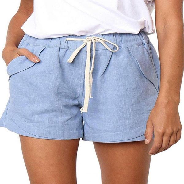 women's shorts women loose casual drawstring elastic waist solid color beach cool short wear feminino, White;black
women's shorts women loose casual drawstring elastic waist solid color beach cool short wear feminino, White;black