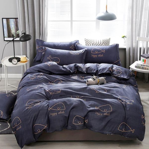 bedding sets dark color cartoon whale simple duvet cover with pillowcase twin full king size 3/4pcs kids adults bed sheet
bedding sets dark color cartoon whale simple duvet cover with pillowcase twin full king size 3/4pcs kids adults bed sheet