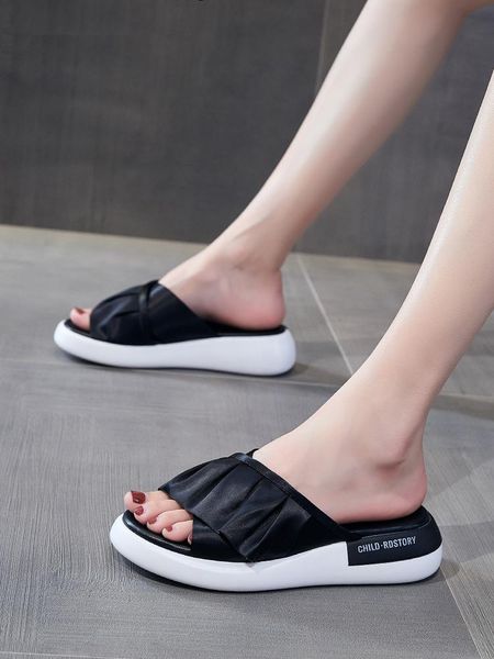 sandals lady flat shoes summer fashion leather women female flats for women's, Black
sandals lady flat shoes summer fashion leather women female flats for women's, Black
