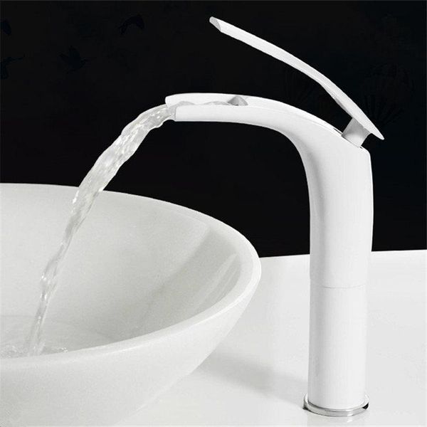 bathroom basin faucet white baking solid brass unique design sink mixer tap and cold waterfall faucets
bathroom basin faucet white baking solid brass unique design sink mixer tap and cold waterfall faucets