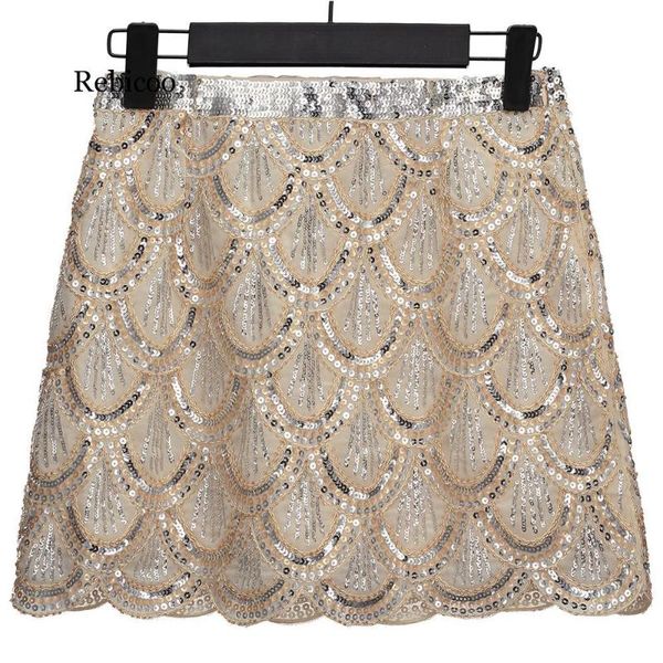 skirts vintage shiny flapper costume women fish scale sequin skirt bead embellished high waist mini chiffon party jupe, Black
skirts vintage shiny flapper costume women fish scale sequin skirt bead embellished high waist mini chiffon party jupe, Black