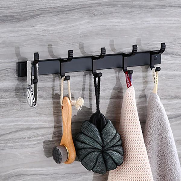 hooks & rails hook hanger perforated space aluminum bathroom clothes kitchen cloakroom small object storage tool
hooks & rails hook hanger perforated space aluminum bathroom clothes kitchen cloakroom small object storage tool