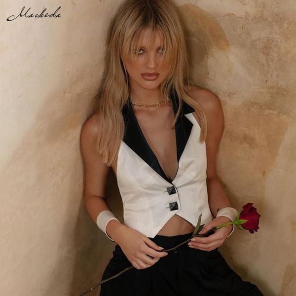 women's tanks & camis macheda spring white button tank women patchwork v neck sleeveless fashion clothing y2k lady slim crop 2021
women's tanks & camis macheda spring white button tank women patchwork v neck sleeveless fashion clothing y2k lady slim crop 2021