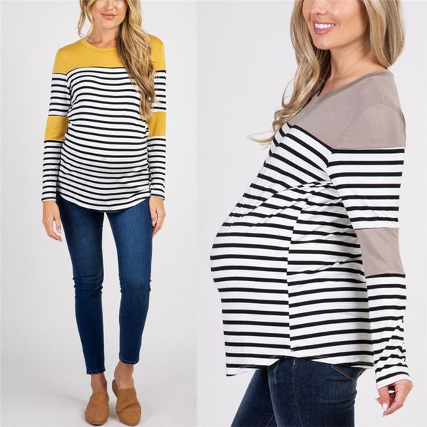 maternity dress cotton maternity clothes long sleeve t-shirts blouses spring autumn pregnant women shirt pregnancy clothing plus size, White
maternity dress cotton maternity clothes long sleeve t-shirts blouses spring autumn pregnant women shirt pregnancy clothing plus size, White