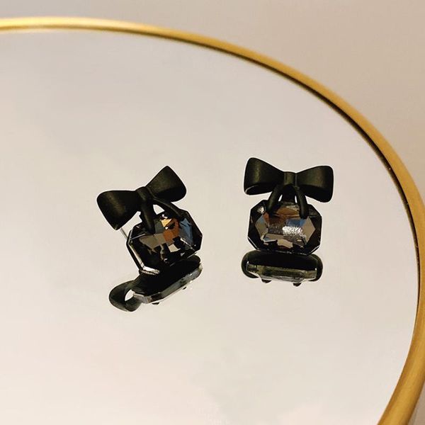 dangle & chandelier 2021 korean fashion personality classic sweet geometric zircon black bow ear drop earrings for women party weddington, Silver
dangle & chandelier 2021 korean fashion personality classic sweet geometric zircon black bow ear drop earrings for women party weddington, Silver