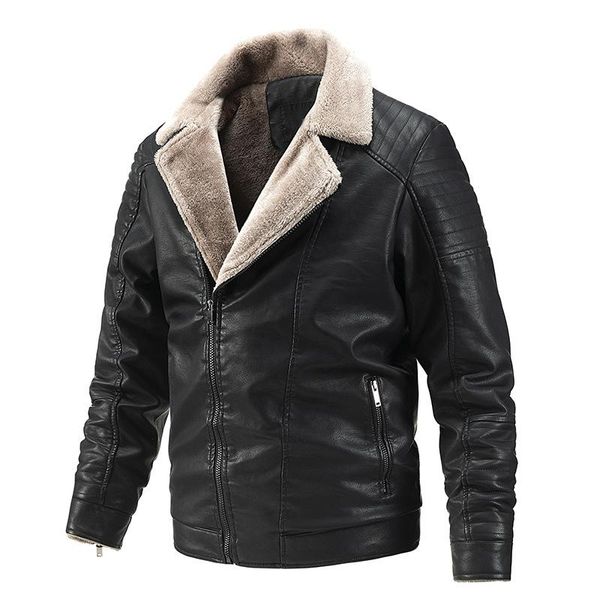 men's jackets winter motorcycle leather jacket men casual fur coats climbing camping trekking combat training sport outwear, Black;brown
men's jackets winter motorcycle leather jacket men casual fur coats climbing camping trekking combat training sport outwear, Black;brown