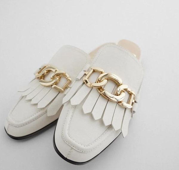 slippers mules for women 2021 fringe female shoes square toe casual slides luxury flat summer cover buckle strap rome rubber, Black
slippers mules for women 2021 fringe female shoes square toe casual slides luxury flat summer cover buckle strap rome rubber, Black