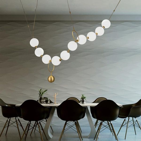 postmodern necklace chandelier lighting creative design glass ball restaurant bedroom hall led lights suspension light fixtures chandeliers
postmodern necklace chandelier lighting creative design glass ball restaurant bedroom hall led lights suspension light fixtures chandeliers