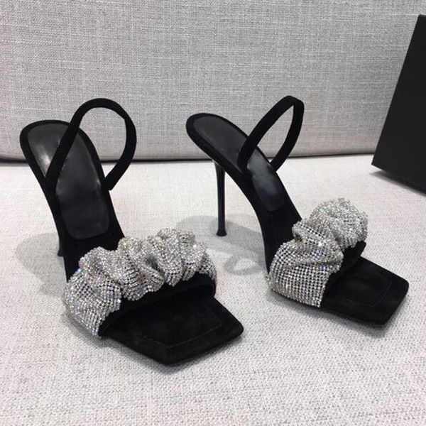 fashion heels sandal slippers flash drill sequined cloth women shoes super high heeled sandals nubuck leather luxury designer shoe womens sl, Black
fashion heels sandal slippers flash drill sequined cloth women shoes super high heeled sandals nubuck leather luxury designer shoe womens sl, Black