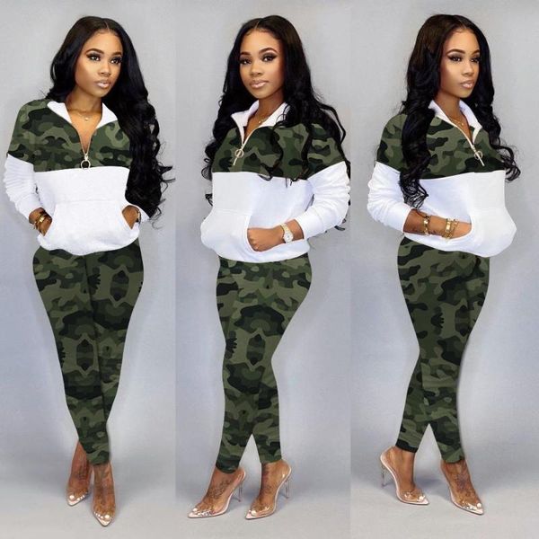 two piece dress winter patchwork fashion sport sets zipper pocket long sleeve pants casual tracksuits women plus size print suits, White
two piece dress winter patchwork fashion sport sets zipper pocket long sleeve pants casual tracksuits women plus size print suits, White