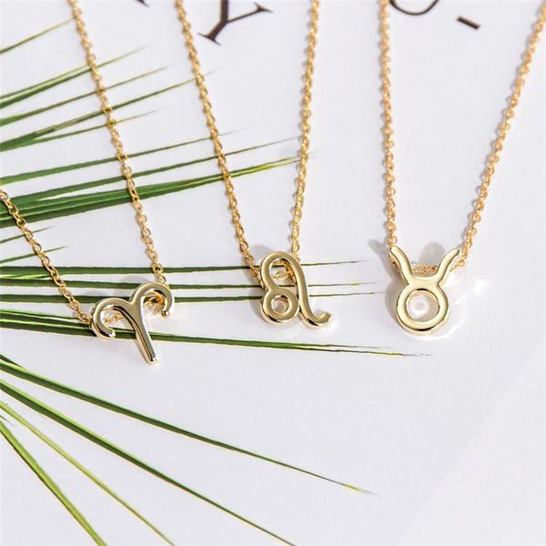 pendant necklaces korean simple necklace adjustable clavicle chain metal initial charms 12 constellation, Silver
pendant necklaces korean simple necklace adjustable clavicle chain metal initial charms 12 constellation, Silver