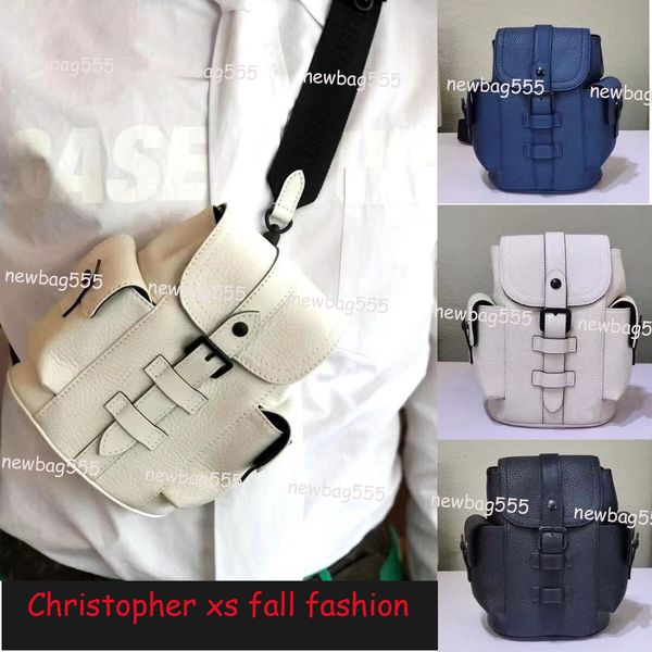 wholesale fashion men bag chriser xs cross body bags genuine leather white black blue shoulder purse mini 14x19.5x5cm m58495 casual removale
wholesale fashion men bag chriser xs cross body bags genuine leather white black blue shoulder purse mini 14x19.5x5cm m58495 casual removale