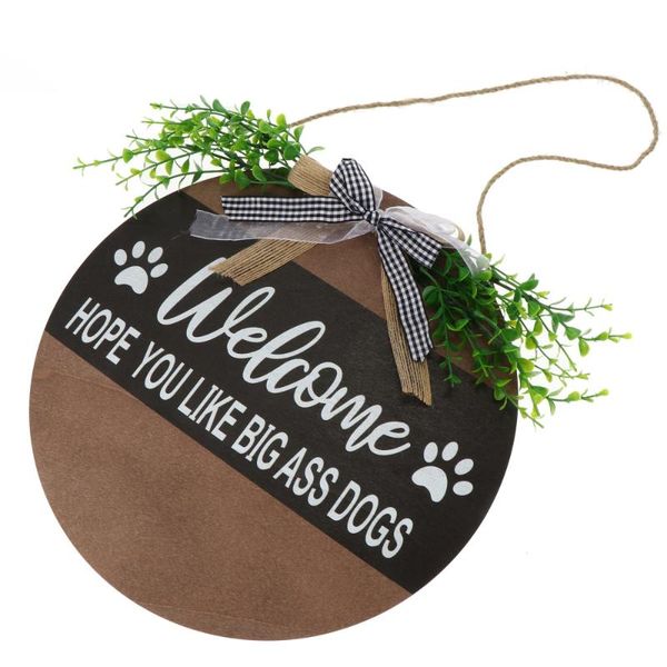 1pc home hanging sign board ornament door artificial plant welcome hanger hooks & rails
1pc home hanging sign board ornament door artificial plant welcome hanger hooks & rails