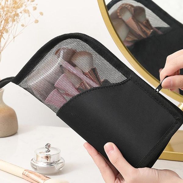 storage boxes & bins travel makeup brush bag portable cosmetic holder organizer waterproof stand-up pouch toiletry
storage boxes & bins travel makeup brush bag portable cosmetic holder organizer waterproof stand-up pouch toiletry