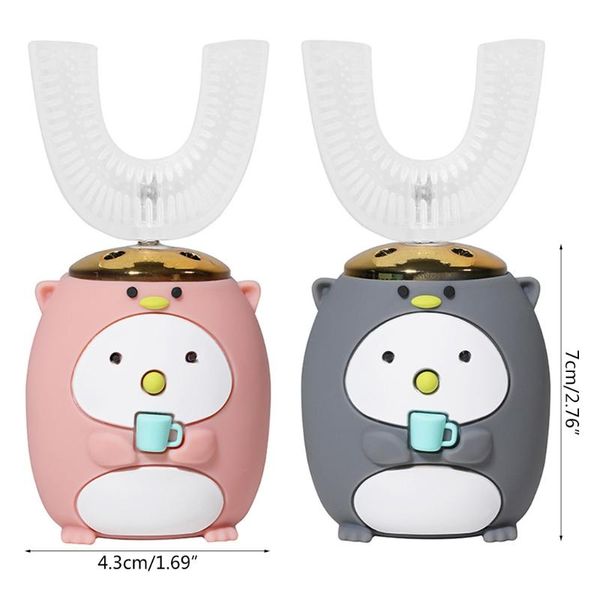 smart electric toothbrush 360 degree u-shaped for children silicone automatic ultrasonic cartoon pattern dropship
smart electric toothbrush 360 degree u-shaped for children silicone automatic ultrasonic cartoon pattern dropship