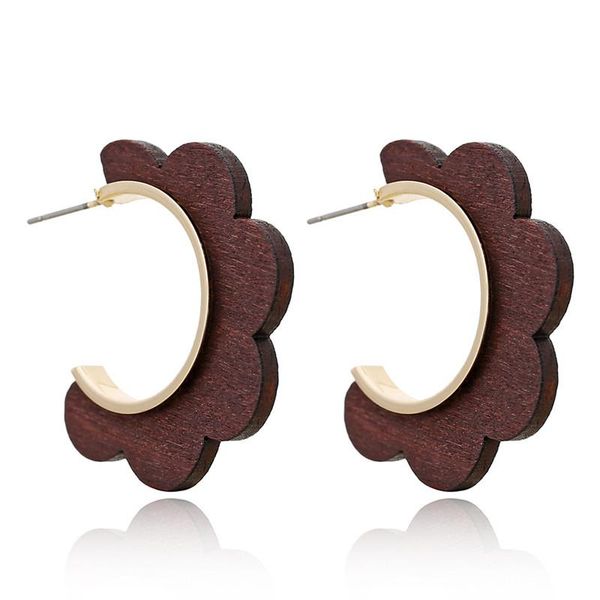stud vintage elegant natural wood earrings for women fashion bohemian gold geometric splicing hollow ear jewelry, Golden;silver
stud vintage elegant natural wood earrings for women fashion bohemian gold geometric splicing hollow ear jewelry, Golden;silver