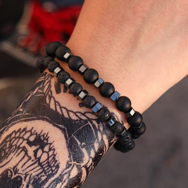 beaded, strands 2pcs/set 6mm 8mm beads bracelet lava stone black bead pulseira mens jewelry accesorios men armband buddha bracelets
beaded, strands 2pcs/set 6mm 8mm beads bracelet lava stone black bead pulseira mens jewelry accesorios men armband buddha bracelets
