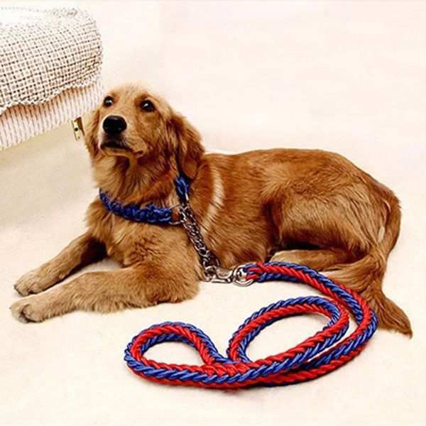 dog collars & leashes strong nylon braided leash hand-woven big large pet rope belt weave training walking puppy harnessess chain
dog collars & leashes strong nylon braided leash hand-woven big large pet rope belt weave training walking puppy harnessess chain