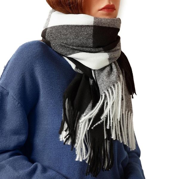 scarves black white winter for women shawls warm wraps lady pashmina pure blanket cashmere scarf neck headband hijabs stole, Blue;gray
scarves black white winter for women shawls warm wraps lady pashmina pure blanket cashmere scarf neck headband hijabs stole, Blue;gray