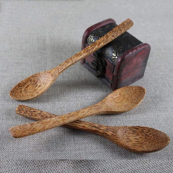 wooden spoons wood coconut palm for shell bowl spoon eating mixing stirring long handle with kitchen utensil
wooden spoons wood coconut palm for shell bowl spoon eating mixing stirring long handle with kitchen utensil