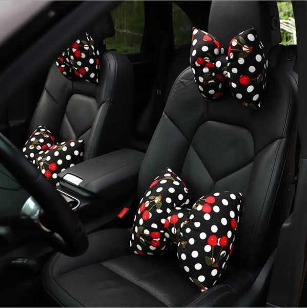 seat cushions car headrest cute bowknot cherry female waist pillow lumbar creative headpillow neckpillow decorations
seat cushions car headrest cute bowknot cherry female waist pillow lumbar creative headpillow neckpillow decorations
