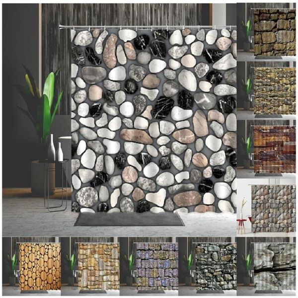shower curtains curtain stone pebbles black white vintage brick wall pattern bath bathroom set waterproof multiple size
shower curtains curtain stone pebbles black white vintage brick wall pattern bath bathroom set waterproof multiple size