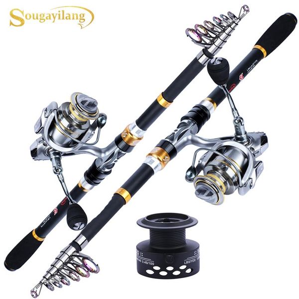 boat fishing rods sougayilang 1.8-3.3m rod combo portable carbon pole and 13+1bb high speed 5.5:1/5.1:1 reel
boat fishing rods sougayilang 1.8-3.3m rod combo portable carbon pole and 13+1bb high speed 5.5:1/5.1:1 reel