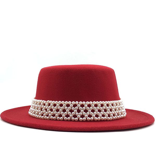 simple men women wide brim warm wool felt jazz fedora hats retro style solid color panama hat trilby party formal hat 56-58cm, Blue;gray
simple men women wide brim warm wool felt jazz fedora hats retro style solid color panama hat trilby party formal hat 56-58cm, Blue;gray