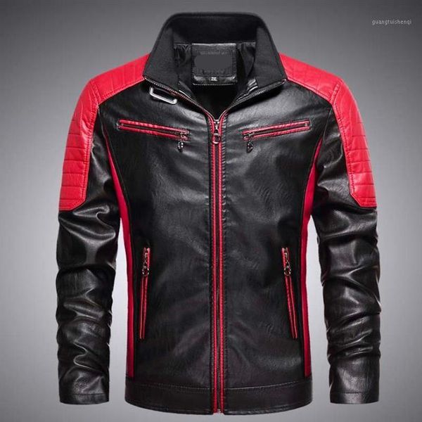 mens leather jackets motorcycle stand collar zipper pockets casual male pu jacket coats menr faux outerwear men's fur &, Black
mens leather jackets motorcycle stand collar zipper pockets casual male pu jacket coats menr faux outerwear men's fur &, Black