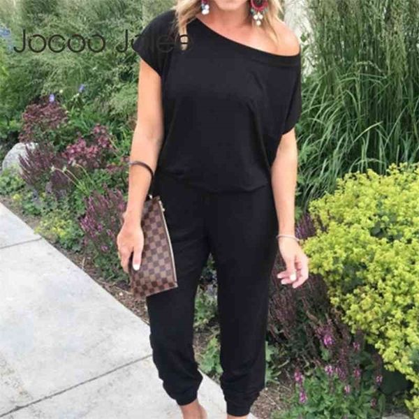 jocoo jolee summer short sleeve off the shoulder loose jumpsuits casual cotton pockets one piece rompers beach overalls 210326, Black;white
jocoo jolee summer short sleeve off the shoulder loose jumpsuits casual cotton pockets one piece rompers beach overalls 210326, Black;white