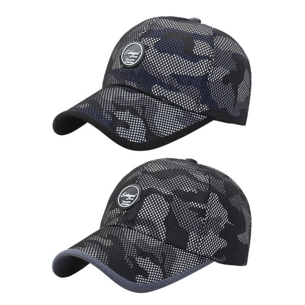 outdoor hats cool running baseball adjustable camouflage mesh hat quick dry visor, Black;white
outdoor hats cool running baseball adjustable camouflage mesh hat quick dry visor, Black;white