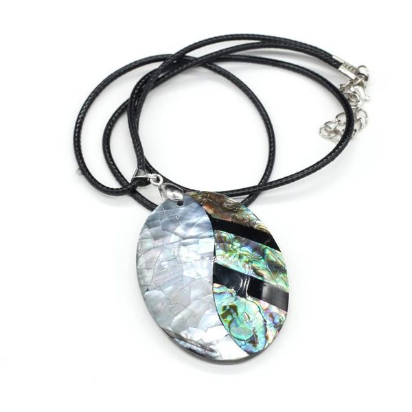 pendant necklaces natural shell necklace exquisite oval temperament for charm jewelry gifts 38x50mm, Silver
pendant necklaces natural shell necklace exquisite oval temperament for charm jewelry gifts 38x50mm, Silver