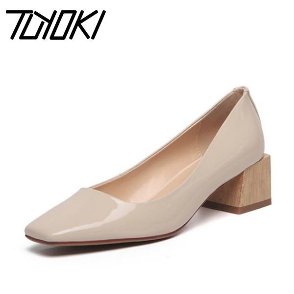 dress shoes tuyoki office lady pumps real leather high heels women party shallow retro daily female footwear size 33-40, Black
dress shoes tuyoki office lady pumps real leather high heels women party shallow retro daily female footwear size 33-40, Black