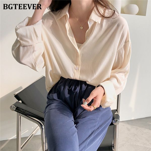 knits summer long sleeve shirts casual loose turn-down collar single-breasted women blouses blusas femme 011y, White
knits summer long sleeve shirts casual loose turn-down collar single-breasted women blouses blusas femme 011y, White