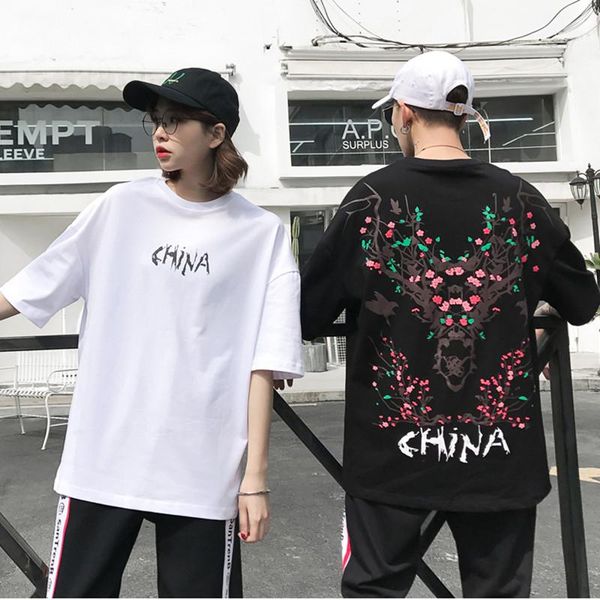 women's t-shirt korean hip-hop lovers tshirt tee summer couples print cotton black white for men women wear oversize t-shirts
women's t-shirt korean hip-hop lovers tshirt tee summer couples print cotton black white for men women wear oversize t-shirts