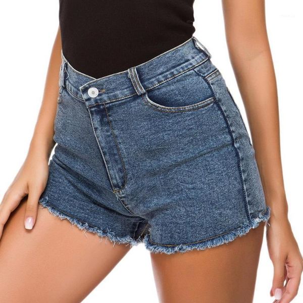women denim shorts casual style solid blue high waist button zipper tassel short jeans with pockets drop women's, White;black
women denim shorts casual style solid blue high waist button zipper tassel short jeans with pockets drop women's, White;black