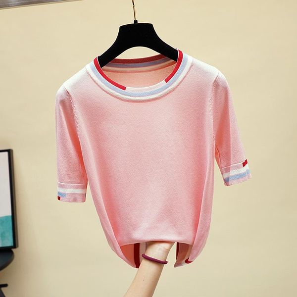 women's t-shirt hlbcbg solid women short sleeve korean style slim basic cotton tshirt womens clothing spring summer t shirt femme, White
women's t-shirt hlbcbg solid women short sleeve korean style slim basic cotton tshirt womens clothing spring summer t shirt femme, White