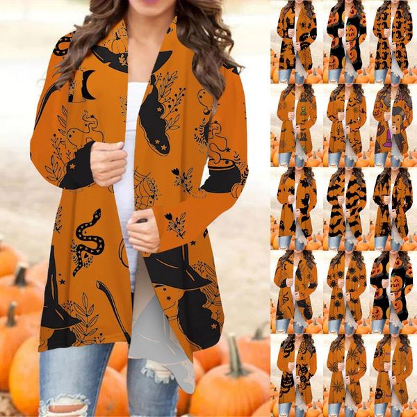 women's vests coat halloween long sleeve open front cardigan funny cute pumpkin black cat ghost graphic lightweight hoody, Black;white
women's vests coat halloween long sleeve open front cardigan funny cute pumpkin black cat ghost graphic lightweight hoody, Black;white