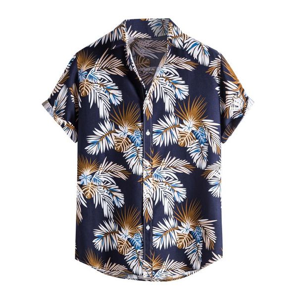 men's casual shirts summer ethnic male hawaiian printed blouse loose short sleeve shirt men streetwear camisa masculina, White;black
men's casual shirts summer ethnic male hawaiian printed blouse loose short sleeve shirt men streetwear camisa masculina, White;black